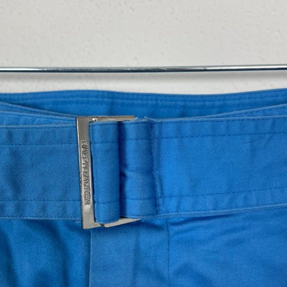 Ralph Lauren Golf Woman's‎ Sz 4 Cobalt Blue High Waisted Belted Skort Golf - Picture 4 of 11